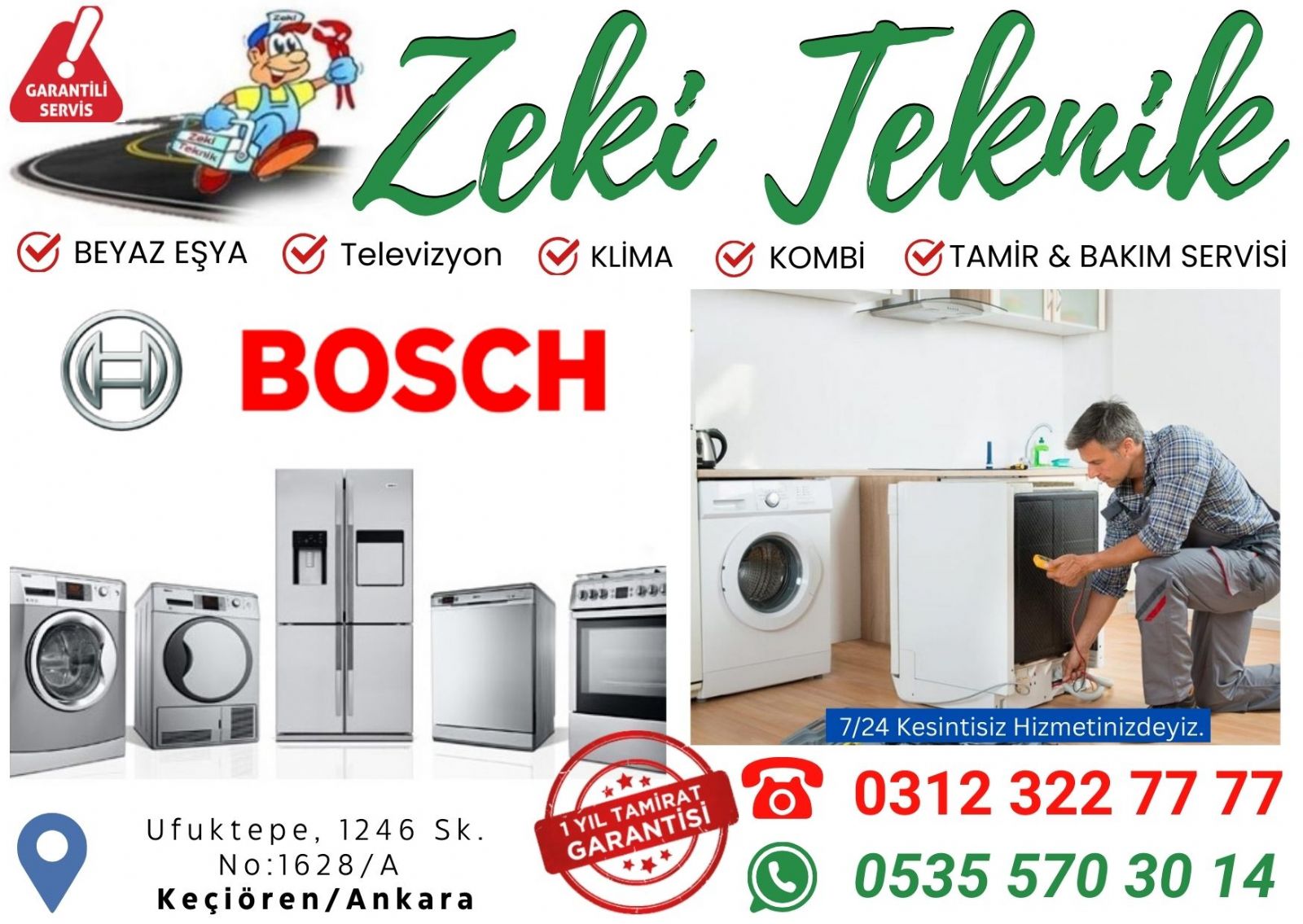 Ufuktepe Bosch Servisi 